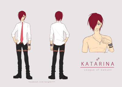 Katarina 卡特琳娜_男化