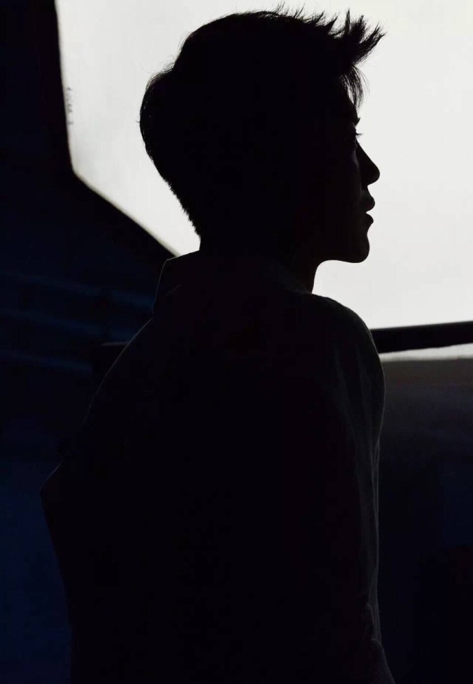 鹿晗剪影也是无敌帅67676767