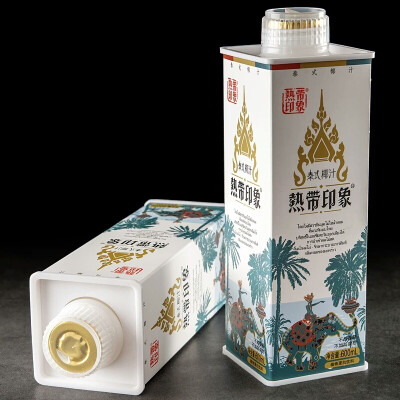 热带印象泰式椰奶果汁 水生榨椰子汁600ml*6瓶整箱
88.00