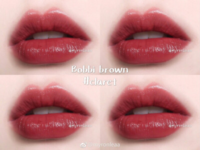 | Bobbi brown Claret
| 超难买的claret！火的不是没有理由，偏豆沙的枫叶红~超美了。精油护唇，使用感非常好。持久度中等。膏体虽然滋润但不会太过软糯。
| 显白！显气色！是带着些许暖意的秋冬色~自然光下会偏冷…