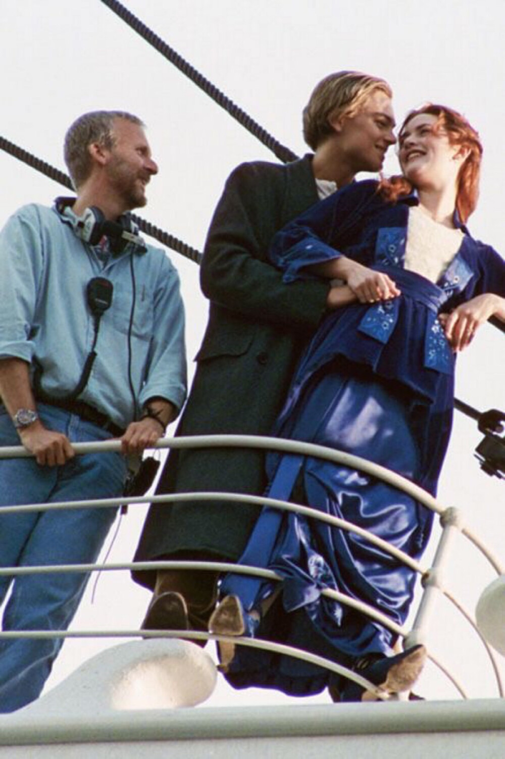 Leonardo DiCaprio and Kate Winslet in Titanic (1997)