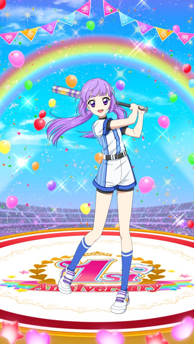 偶像活动立绘牌冰上堇