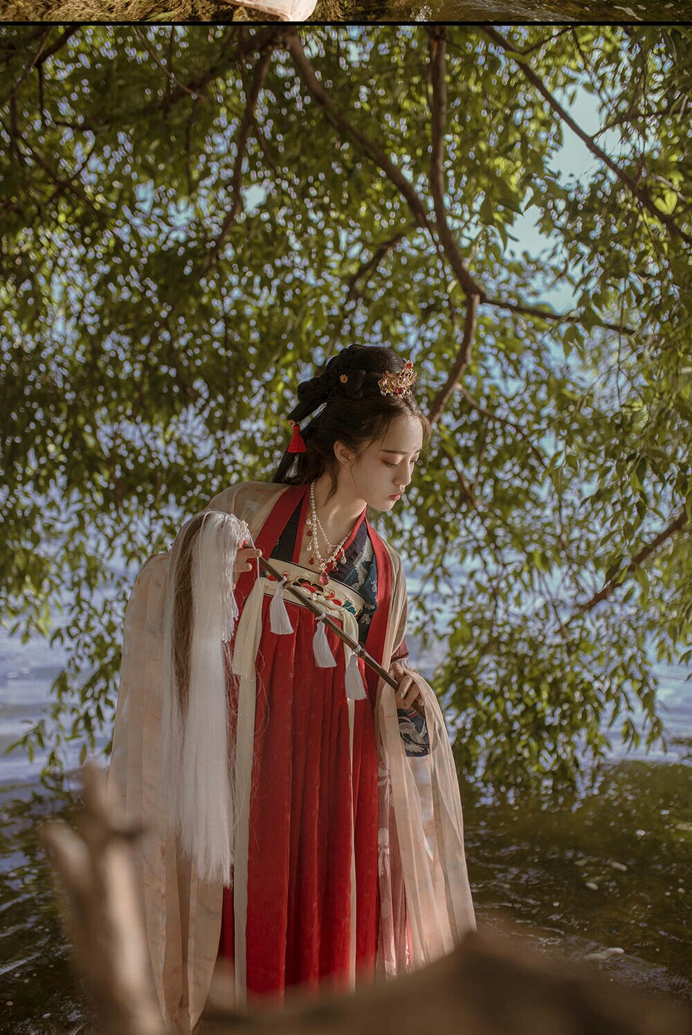 汉服、古风、摄影、女神、绾青丝、羽婳』∴ - 高清图片，堆糖，美图壁纸兴趣社区