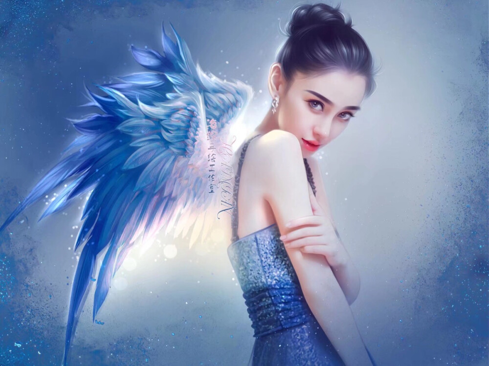 海绵手绘工作室 angelababy