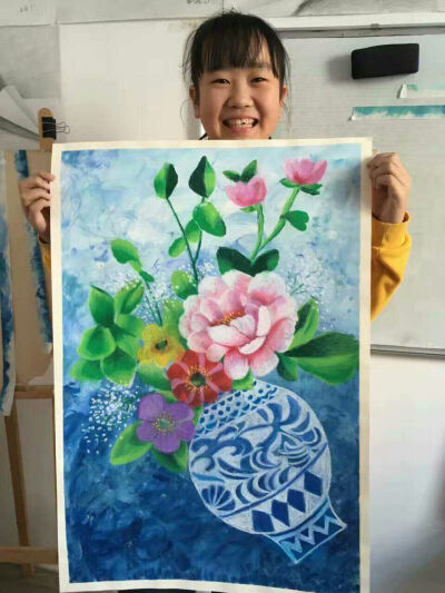 重彩画