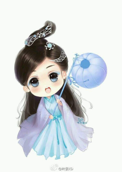 手帐素材—Q版丽颖