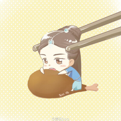 手帐素材—Q版丽颖