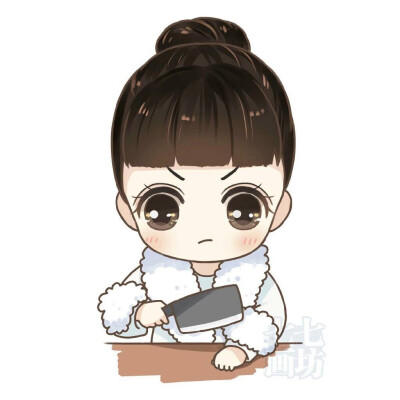 手帐素材—Q版丽颖