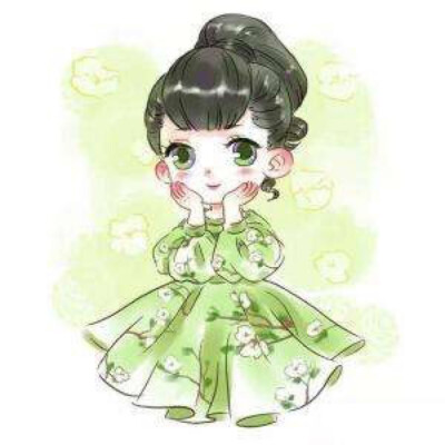 手帐素材—Q版丽颖