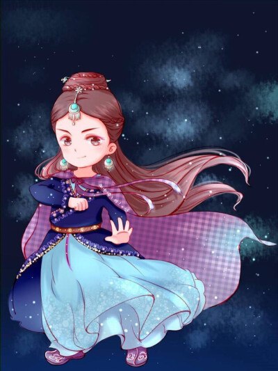 手帐素材—Q版丽颖