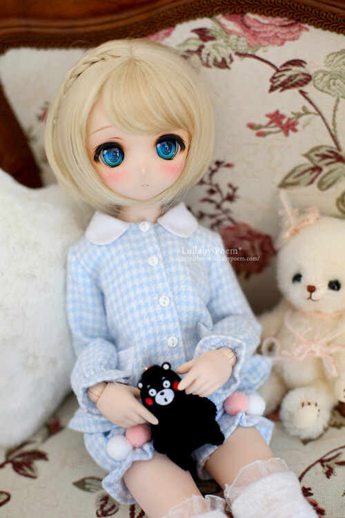 NEW!【LullabyPoem】*現(xiàn)貨* 耐熱絲 BJD DD 娃用假髮 -LPW045-