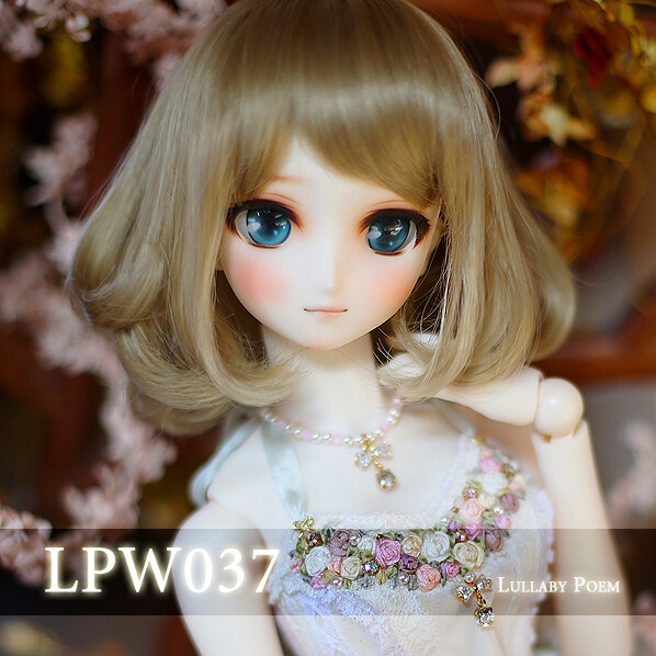 NEW!【LullabyPoem】*現貨* 耐熱絲 BJD DD SD 娃用假髮 -LPW037-