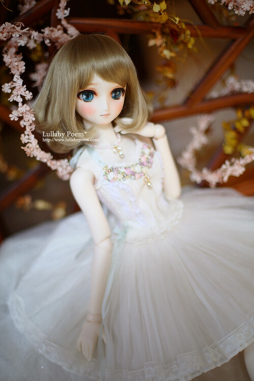 NEW!【LullabyPoem】*現貨* 耐熱絲 BJD DD SD 娃用假髮 -LPW037-