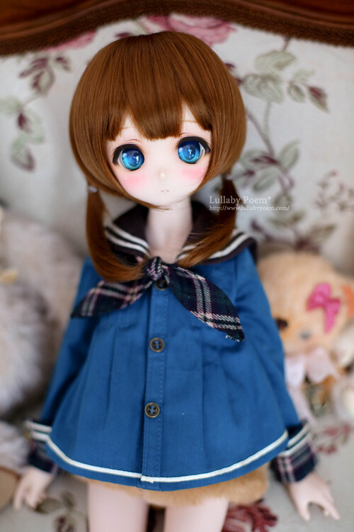 NEW!【LullabyPoem】*現(xiàn)貨* 耐熱絲 BJD DD 娃用假髮 -LPW043-