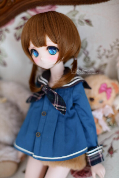 NEW!【LullabyPoem】*現(xiàn)貨* 耐熱絲 BJD DD 娃用假髮 -LPW043-