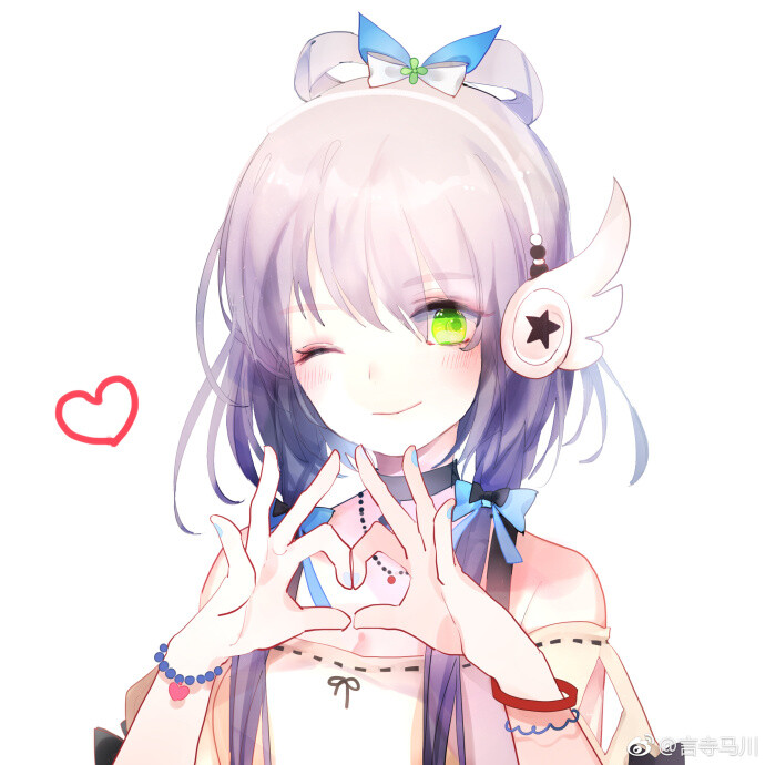 洛天依
画师新浪微博id：言寺马川