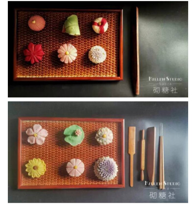 和菓子（わがしwagashi）生果子/干果子
大和饮食文化中最雅致的花
日本匠人眼中最唯美的世界
四季更迭之间最巧妙的融合
它是「和菓子」