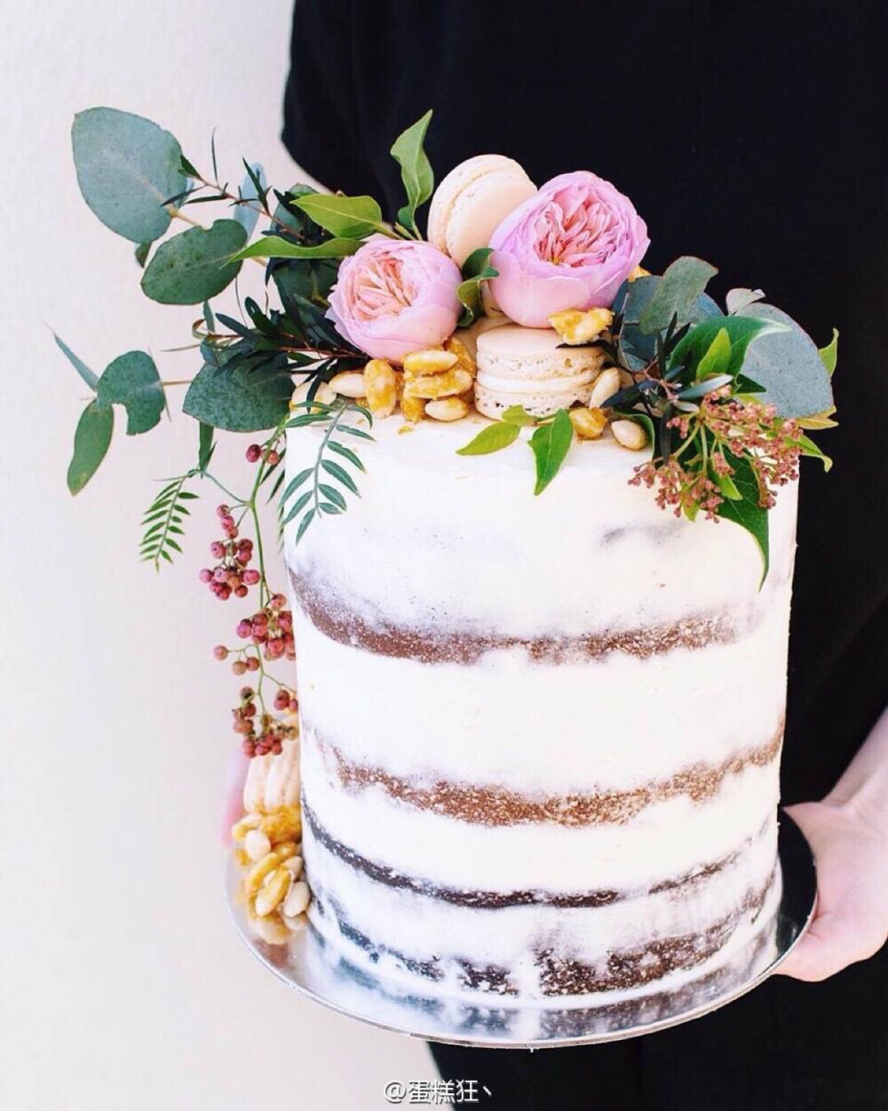 | Cake Style | ：鲜花蛋糕 爱这复古的调调 photo.via.TOME ​​​