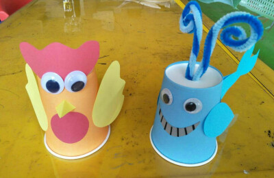 毛毛虫 创意 手工 废物利用