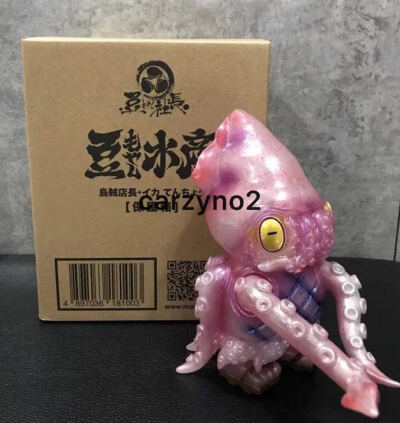 CARZYNO2 Mame Moyashi 第三弹 乌贼店长鱿鱼 Sofubi