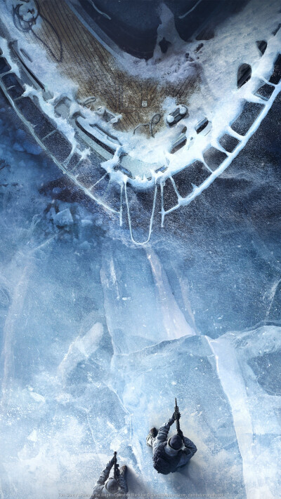 手机壁纸，一触即发