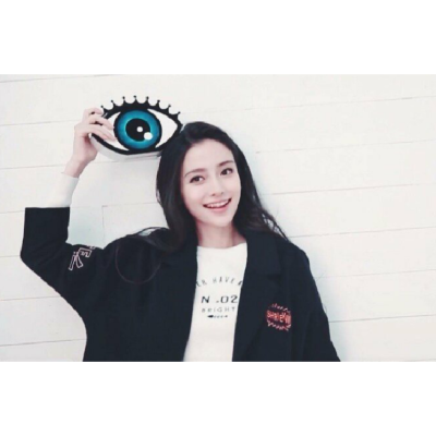 angelababy 杨颖小姐姐♡白边闺头