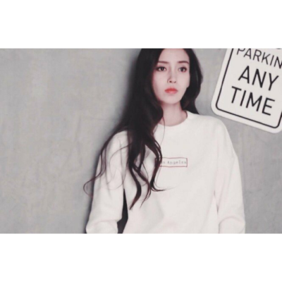 angelababy 杨颖小姐姐♡白边闺头