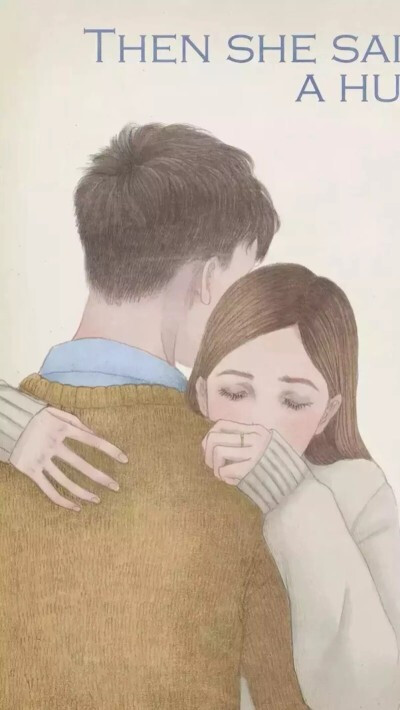 想找到这张图的另一半！（男生漏出正面，女生只有背景）