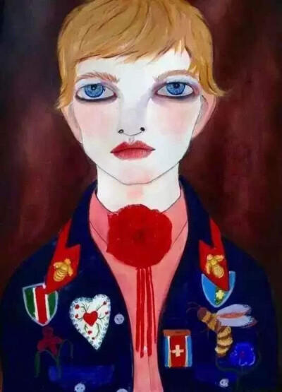 は蛋｜Gucci御用英国插画师Helen Downie