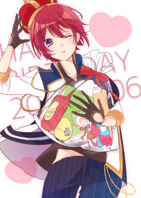 71沐湷搬运71偶像梦幻祭 朱樱司 少年 可爱 治愈 壁纸 作者:puz