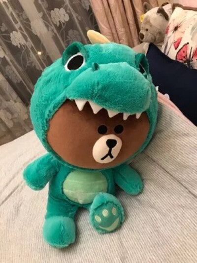 恐龙装布朗
