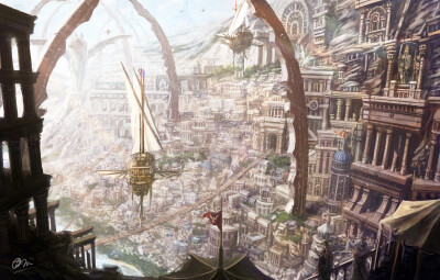 寂陽の街 绘师：四季まこと 本作品pixiv id=52663660