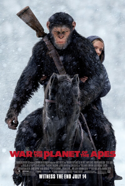 《猩球崛起3：终极之战 WAR FOR THE PLANET OF THE APES》特效很好，小女孩超级好看。结尾感觉有一些没有交代清楚。