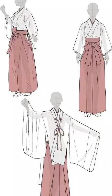 和服绘画素材百度