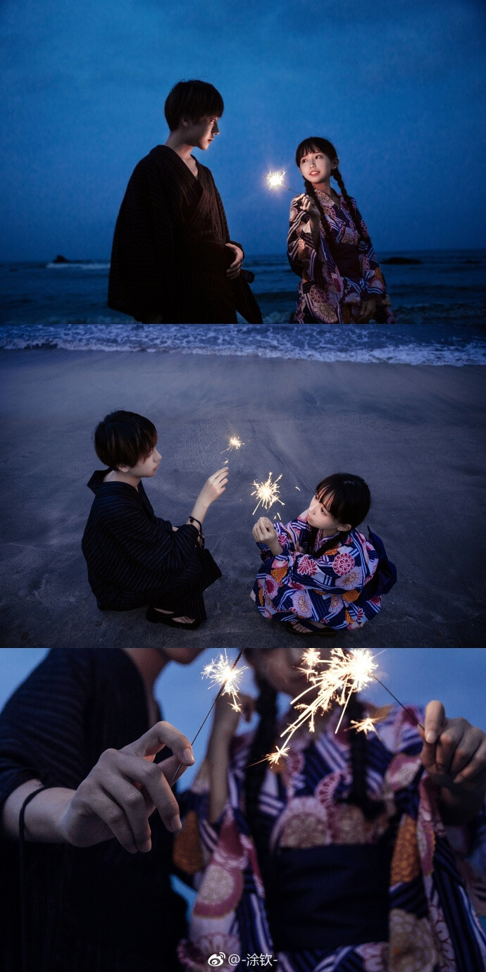 K打上花火 (动画剧场《升空的焰火，从下面看还... あと何度君と同じ花火を見られるかなって。@修老虎 拍摄感谢@无仄仄仄仄仄仄仄仄 O无仄仄仄仄仄仄仄仄 ​​​​