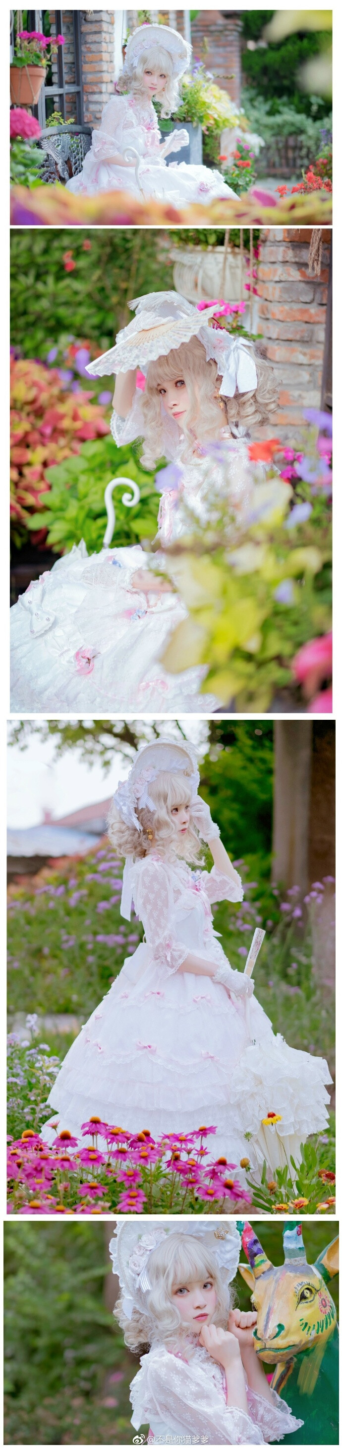 #lolita私影# Angelic Pretty⭐fantasic princess⭐@AngelicPretty上海店SH 摄影P1~2 @牛牛人阿亚 P3~9@夜空中的流星的世界 衬裙@Sweet_Fragrance_Lolita 伞@眼睛進了鯨魚 颈饰来自咸鱼友人@-茶泡饭- 鞋：syrup...展开全文c