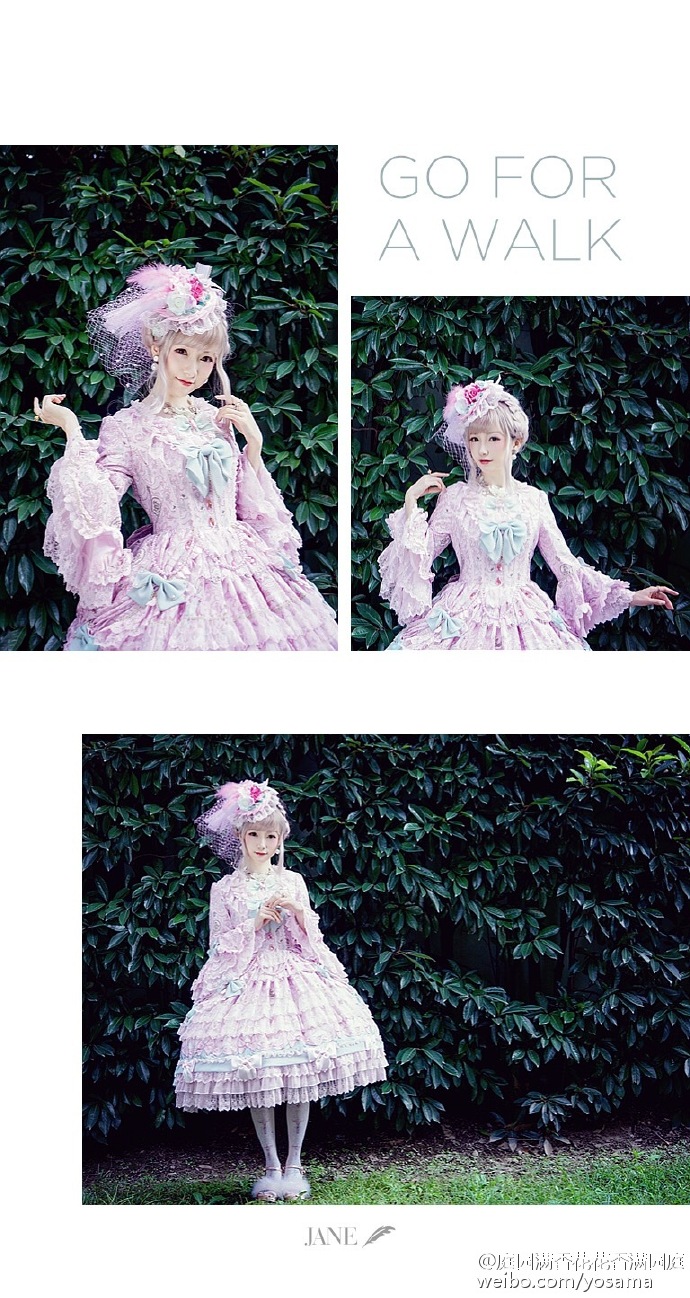 #lolita私影# AP Antoinette Decoration Dress Set photo：@小灰机-_-莱特史东 makeup&hair：原po协力：母上假发：@Vanyar_wigs 独弦琴撑子：@moi_moi_honey 的舞会鱼骨...展开全文c