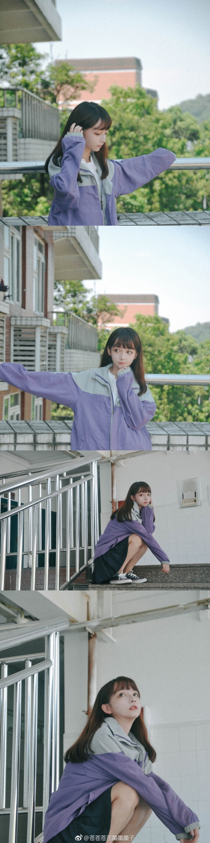 #校服写真# “放学铃响后抢饭的人群，课间… - 高清图片，堆糖，美图壁纸兴趣社区