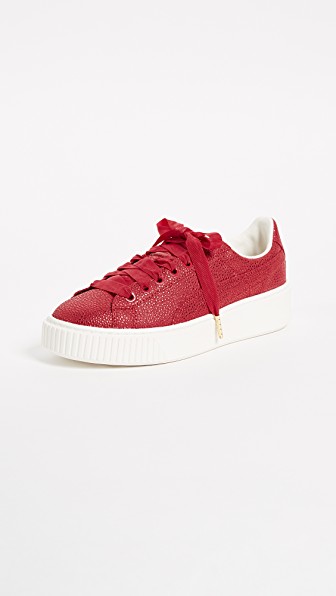 PUMA Basket Platform Lux 运动鞋