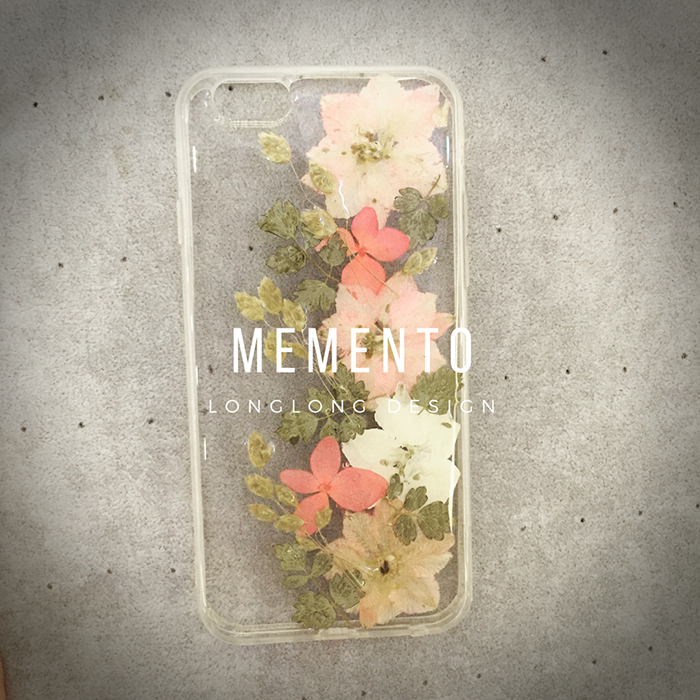 Memento原创森林日韩压花手工定制全包软手机壳三星华为oppo包邮新品