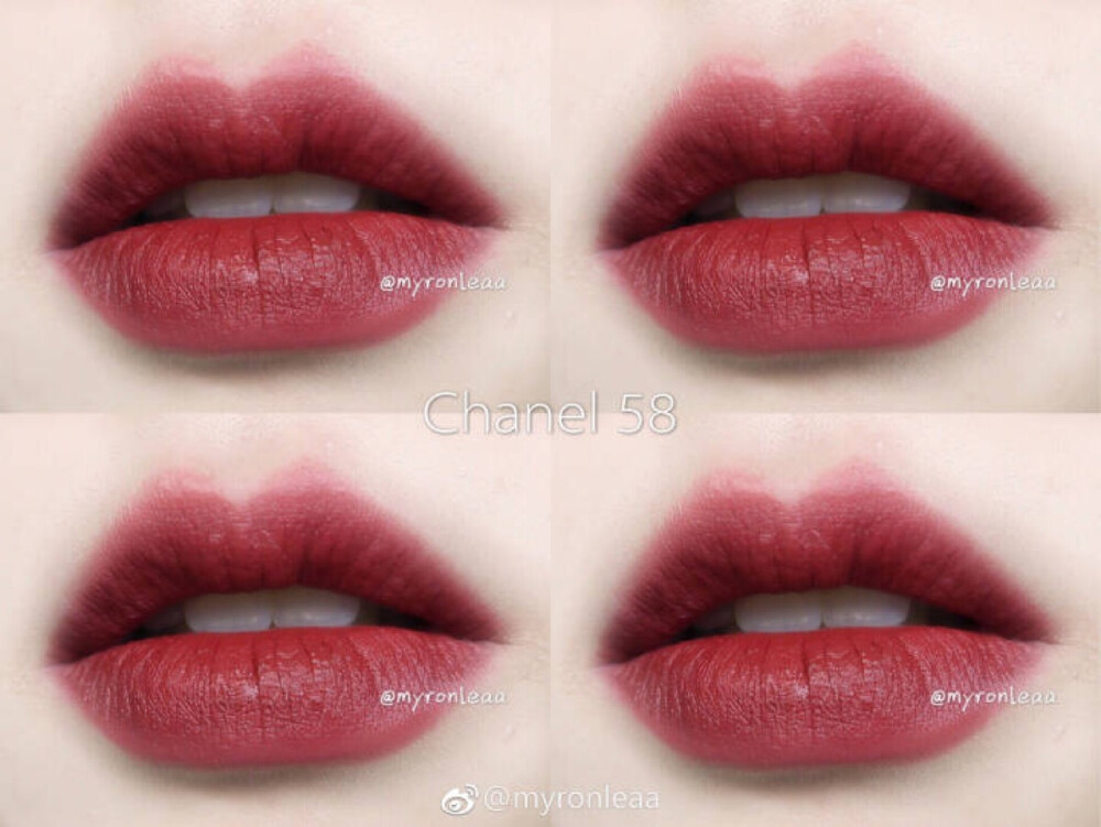 CHANEL58 哑光雾面 酒红色 超适合秋冬 显白