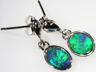 Modern design Opal Doublet Earring CF 813