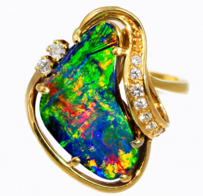 RING FROM QUILPIE OPAL COLLECTION