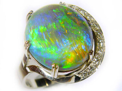 UNIQUE CRYSTAL OPAL RING,LIGHTING RIDGE COLLECTION SIZE 7 SCO 700