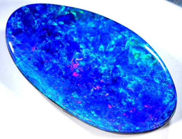 QUALITY BOULDER OPAL GEM BLUE 61.79CTS marioa