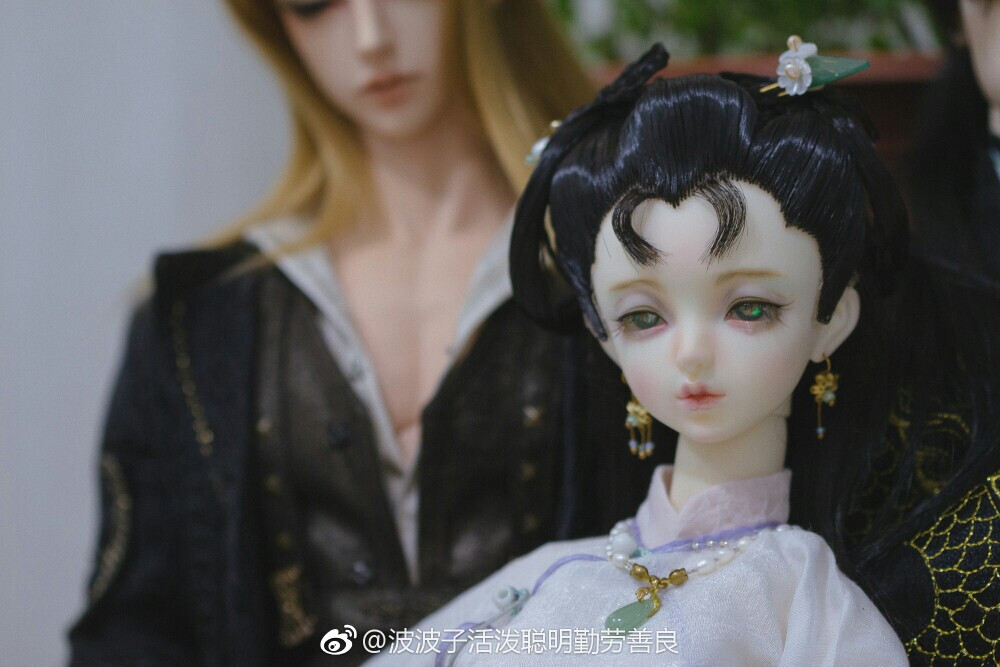 SD娃娃 BJD 玩具 人偶 壁纸 萌物 古风精致
