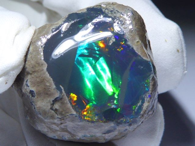 124.30ct Rough Opal Specimen Ethiopian Estayish Mine