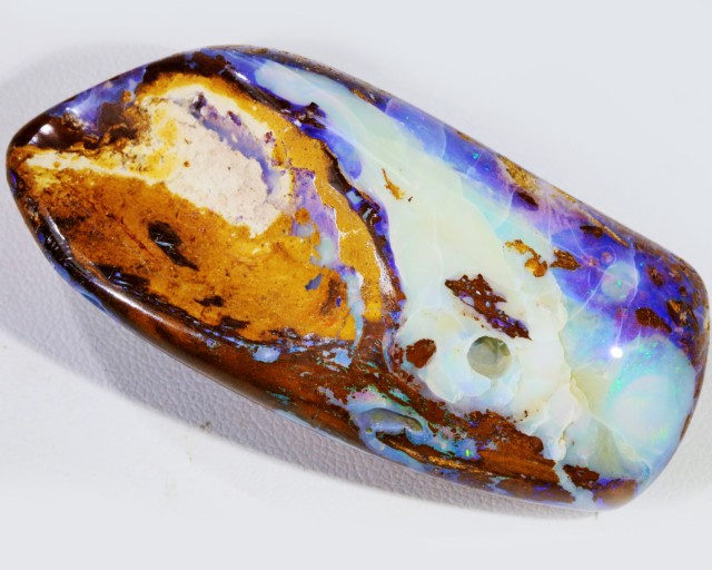 164.7 Cts Boulder Wood Fossil polished BU 2159