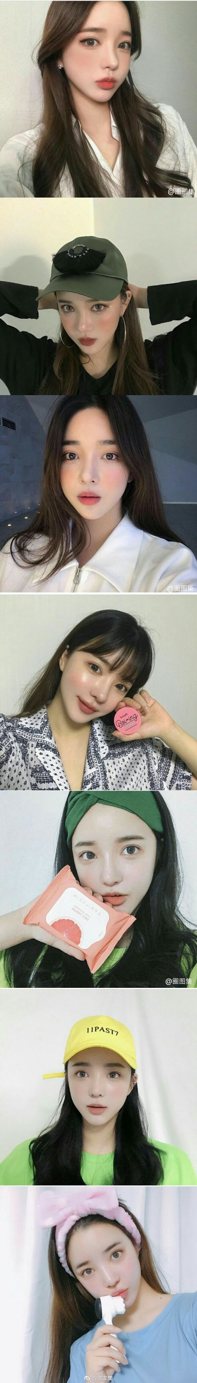 尹雅拉韩国脸赞model高贵冷艳的妆容insyoonaracf67676767