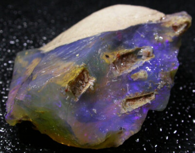 38.2 CTS OPALIZED WOOD FOSSIL SPECIMENS [BR3298]